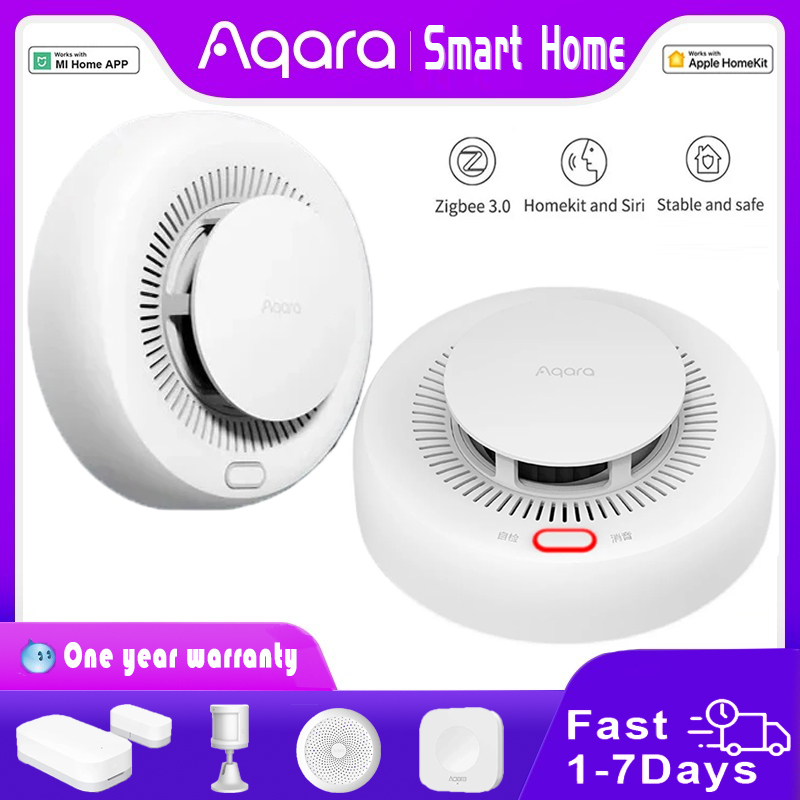 Smart Home Zestaw - Nuevo Detector de humo Aqara Zigbee,