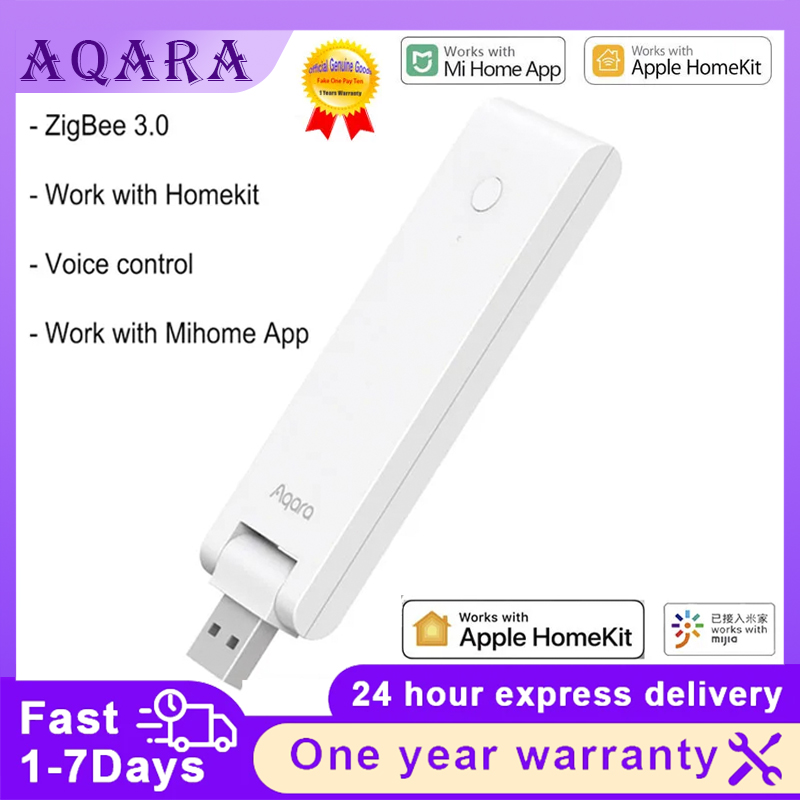 Smart Home Hub Xiaomi - AQARA E1 Gateway Zigbee Aqara puerto