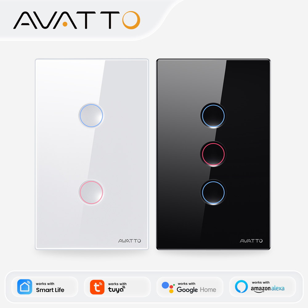 Smart Home Z Wave - AVATTO Interruptor de Luz Inteligente ZigBee