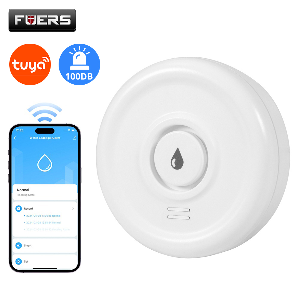 Smart Home Ecosystems - Fuers-Detector de fugas de agua, alarma