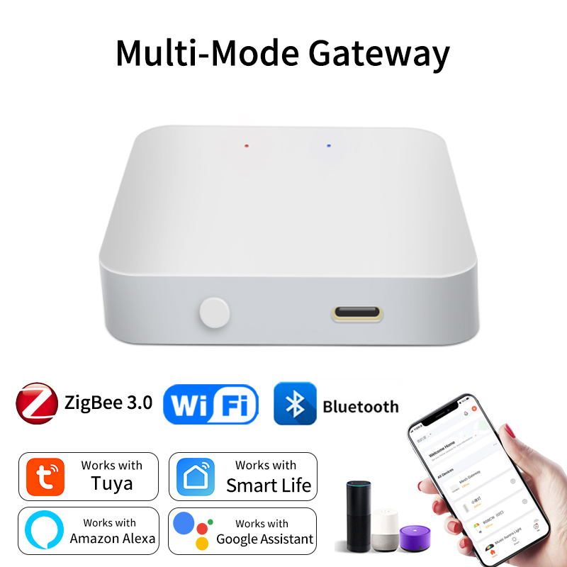 Smart Home Hub Ikea - Tuya-puente de enlace multimodo inteligente, concentrador