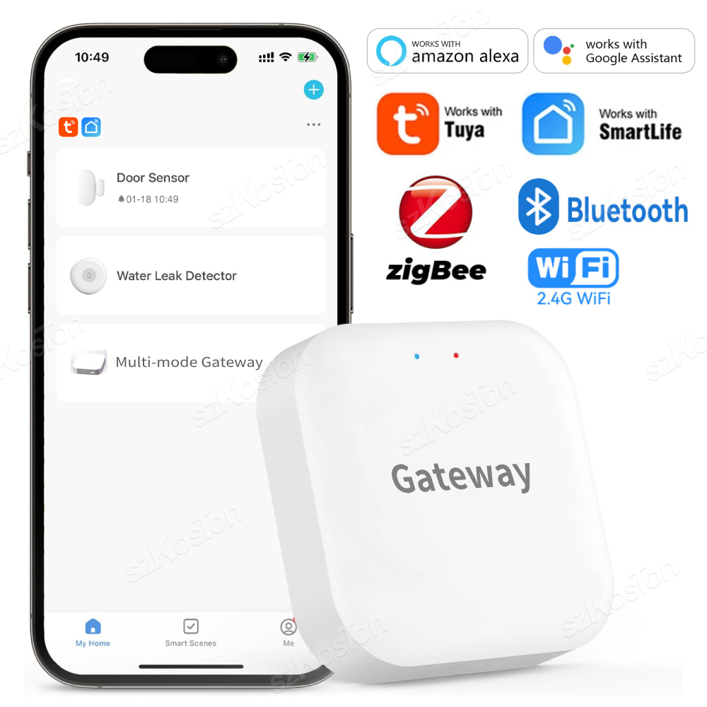 Smart Home Hub Ikea - Tuya Smart Life-puerta multimodo para automatización