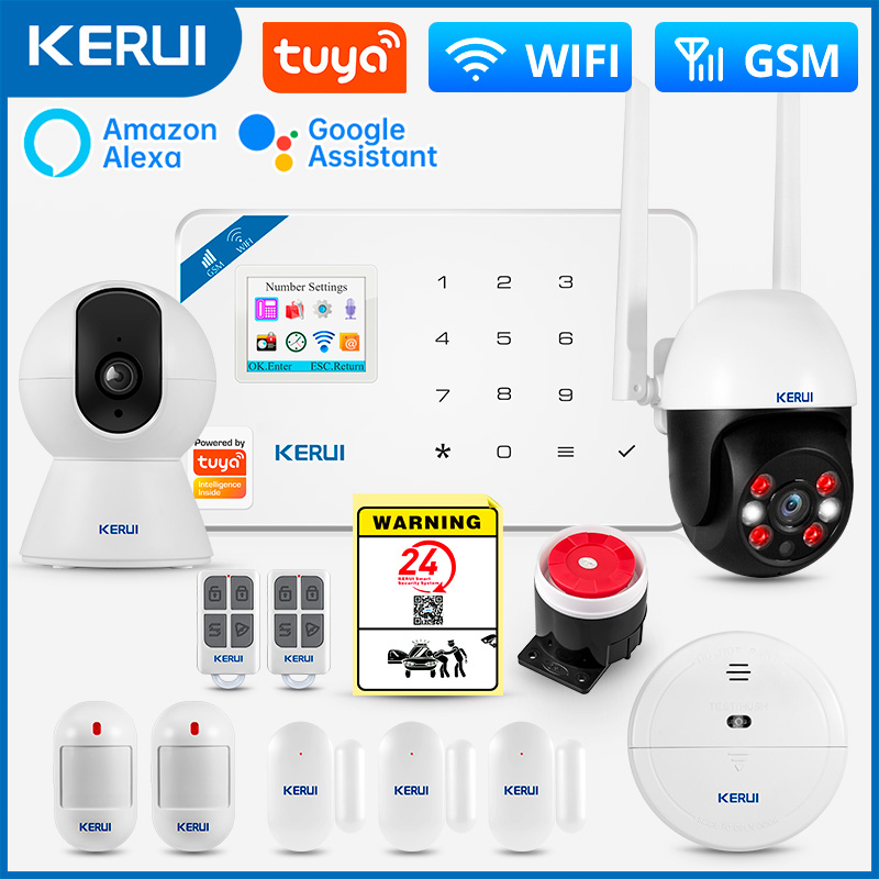 Smart Home Ecosystems - KERUI-sistema de alarma W181, seguridad para