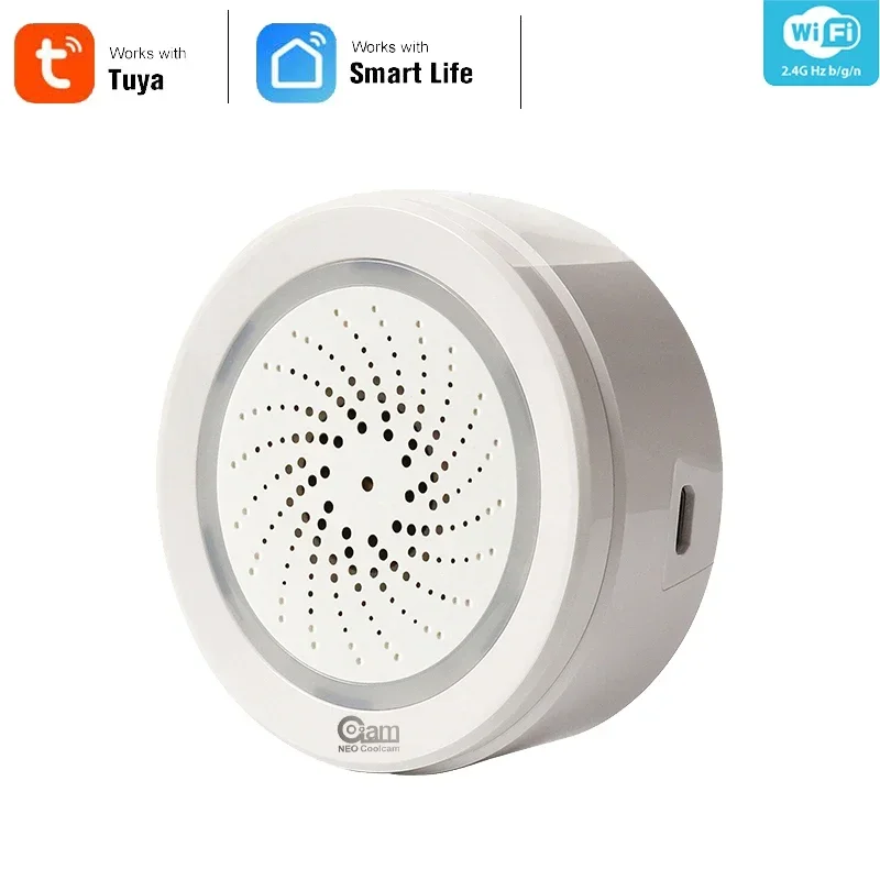 Smart Home Nas - NEO Coolcam-alarma inteligente Tuya con Wifi,
