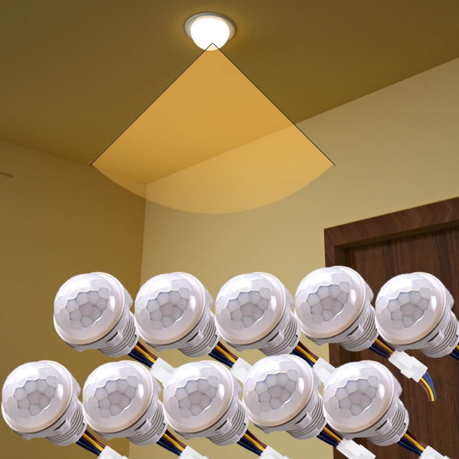 Smart Night Light - Sensor inteligente AC 110V 220V para