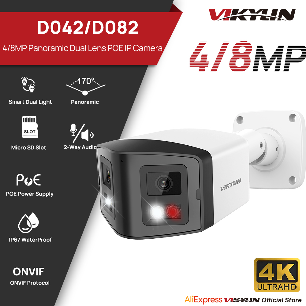 Smart Home Nas - VIKYLIN 170 ° Cámara de seguridad