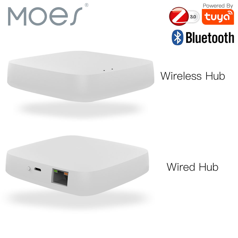 Smart Home Hub Xiaomi - MOES Tuya ZigBee Hub de enlace