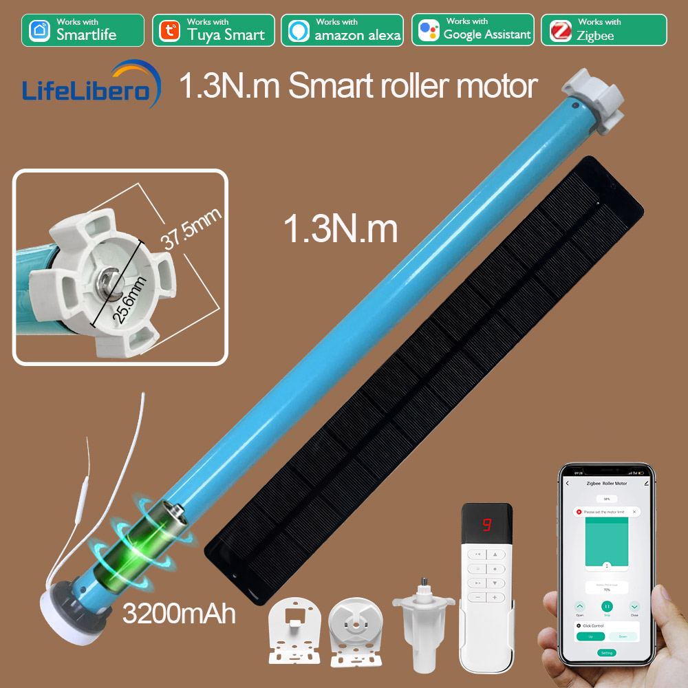 Smart Home Youtube - Boyarca-Motor de persianas enrollables Tuya Zigbee,