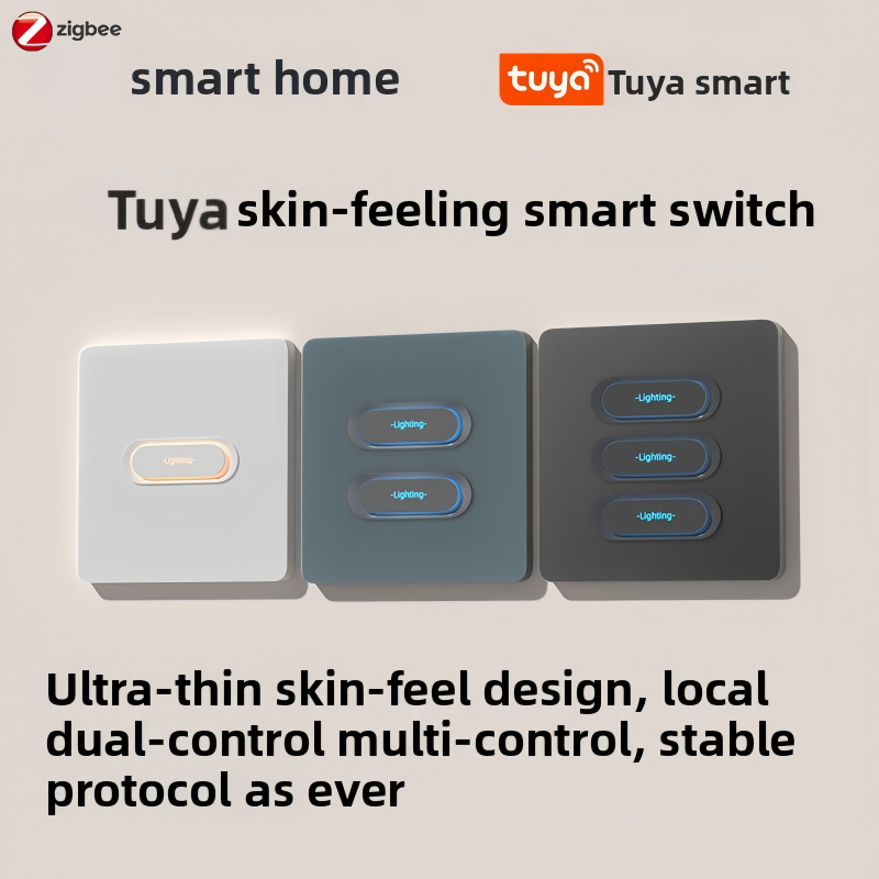 Smart Home Z Wave - Tuya Zigbee-interruptor de botón inteligente, Control