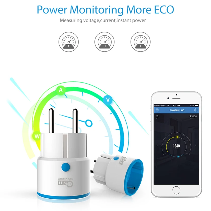 Smart Home Nas - Enchufe Inteligente Timethinker ZWAVE PLUS EU,