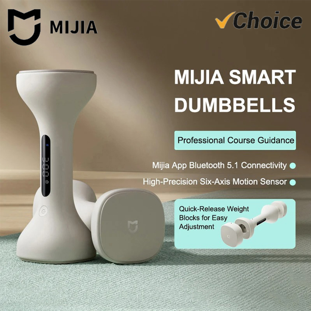 Smart Home Zestaw - Nuevas Mancuernas Inteligentes MIJIA para Hombres