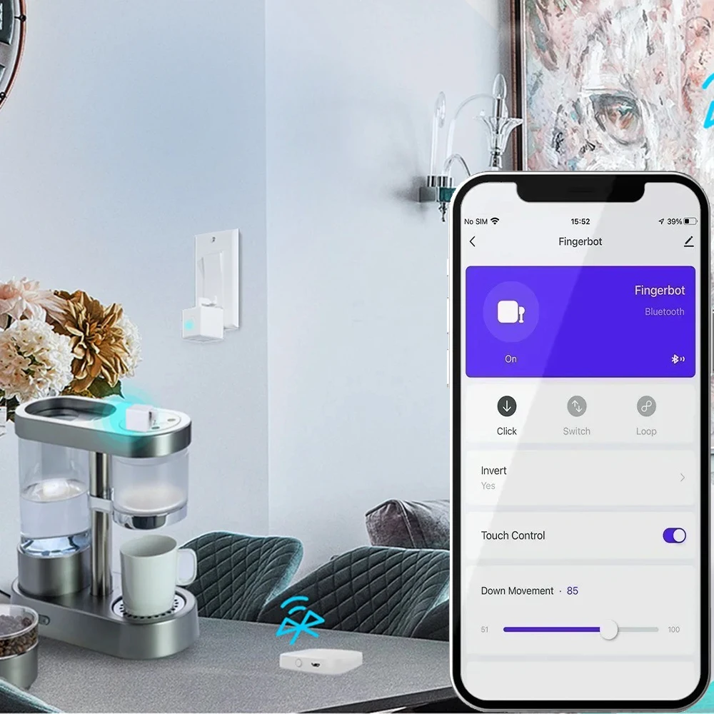 Inteligente ZigBee Fingerbot i - Smart Home Z Wave reseña y precio