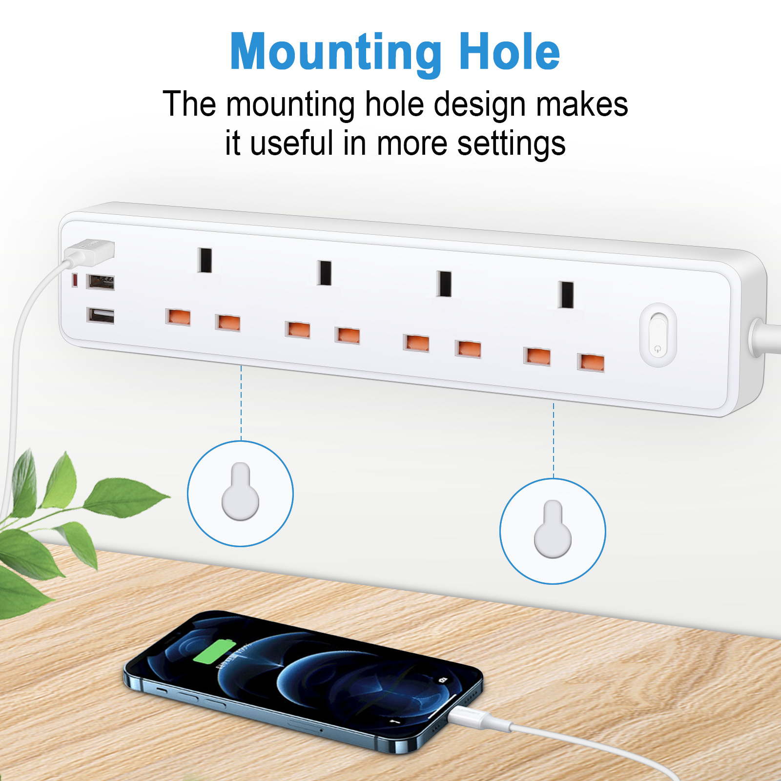 Regleta de alimentación eléctr - Smart Power Strip reseña y precio