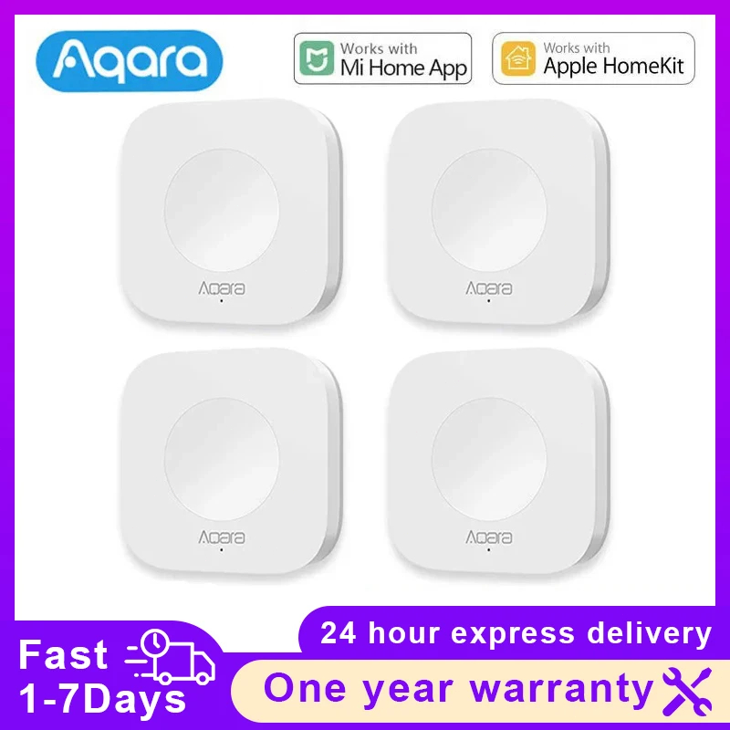 Aqara-Mini interruptor inalámb - Smart Home Hub Xiaomi reseña y precio