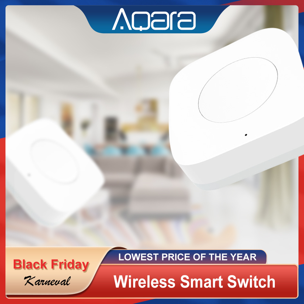 Aqara-Mini interruptor inalámb - Smart Home Hub Xiaomi reseña y precio
