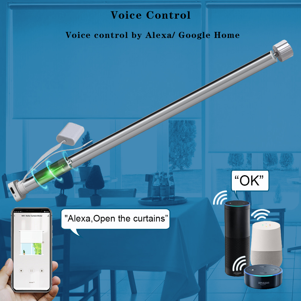 Motor de persiana enrollable c - Smart Home Youtube reseña y precio