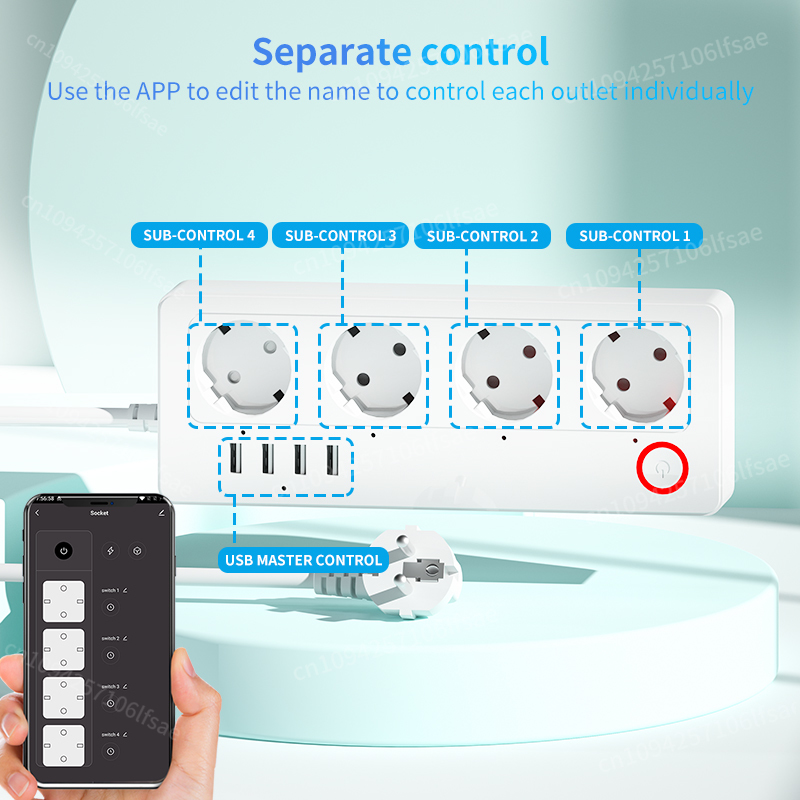 Regleta de corriente 10A/16A,  - Smart Power Strip reseña y precio