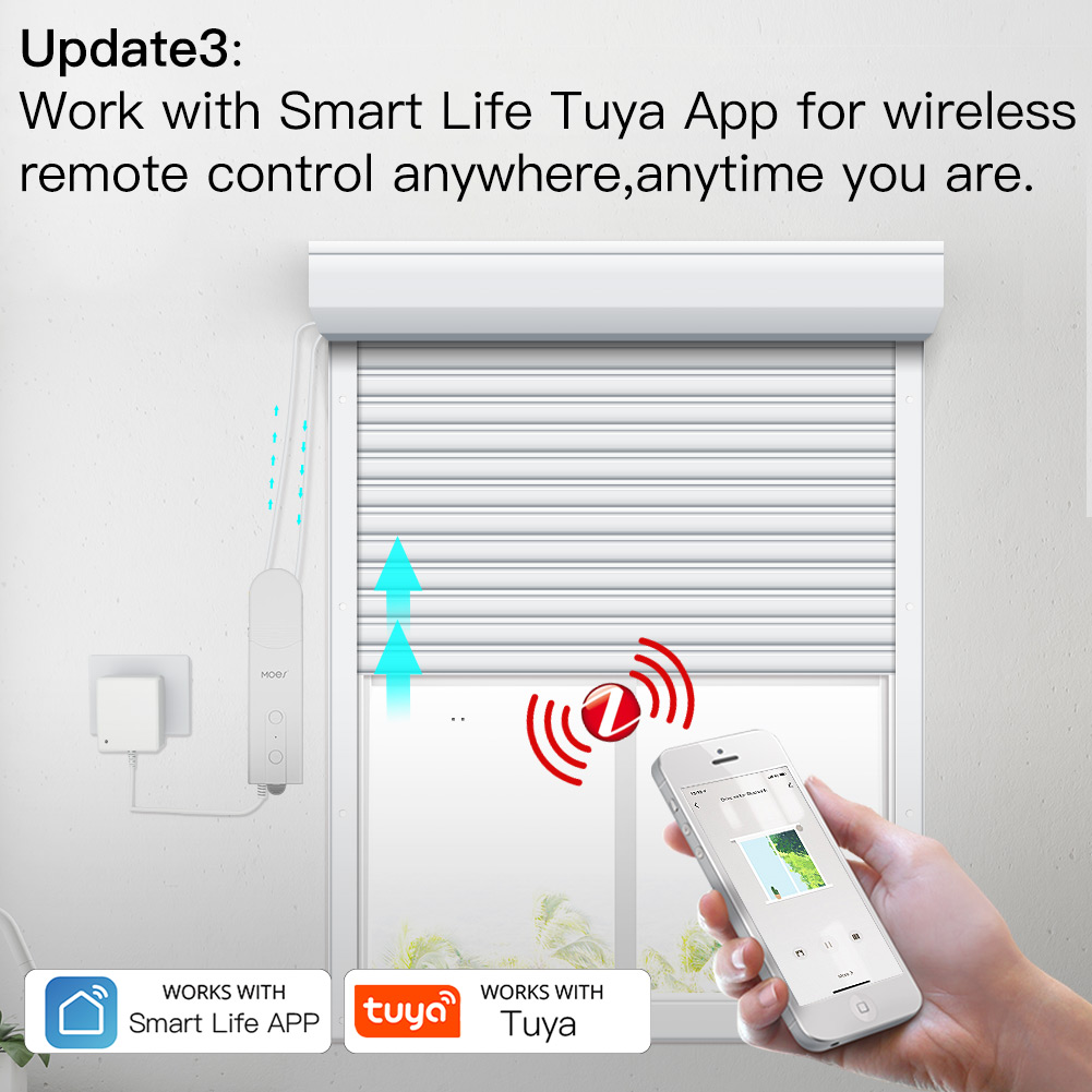 Motor Inteligente MOES ZigBee  - Smart Home Hub Ikea reseña y precio