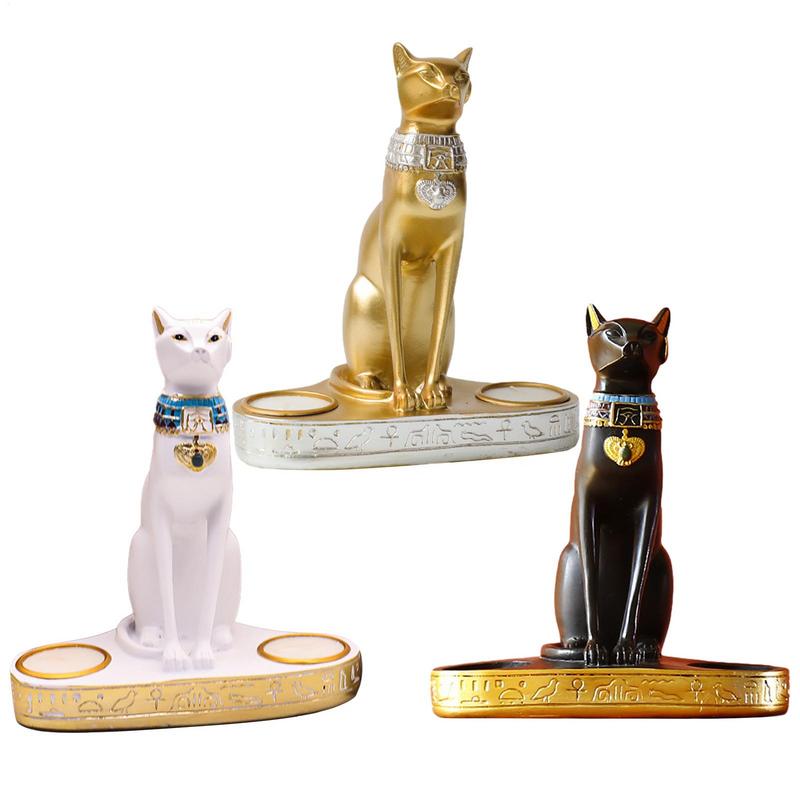 Candelabro de gato egipcio, es - Smart Home Decor reseña y precio