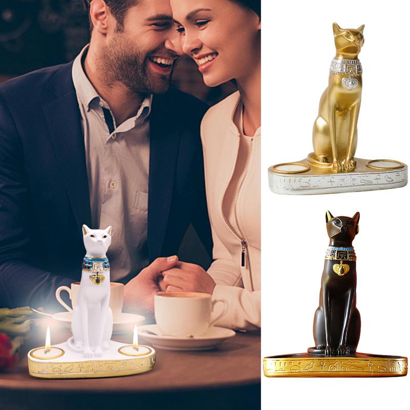 Candelabro de gato egipcio, es - Smart Home Decor reseña y precio