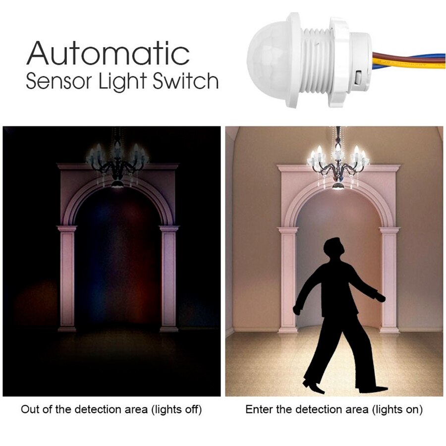 Mini Sensor de movimiento infr - Smart Night Light reseña y precio