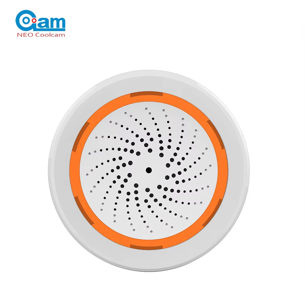 Coolcam-alarma de sirena intel - Smart Home Nas reseña y precio
