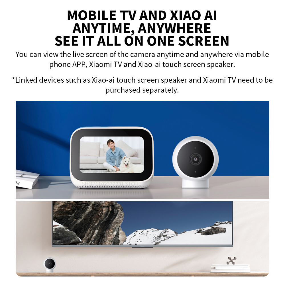 Cámara IP Inteligente XIAOMI E - Smart Home Zestaw reseña y precio