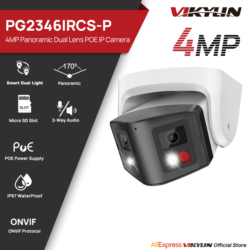 Vikylin-cámara IP panorámica i - Smart Home Nas reseña y precio
