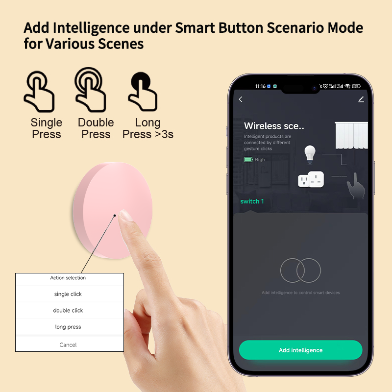 Interruptor de Escena Inalámbr - Smart Home Z Wave reseña y precio