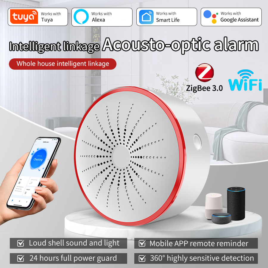 Sirena de Alarma Inteligente T - Smart Home Ecosystems reseña y precio