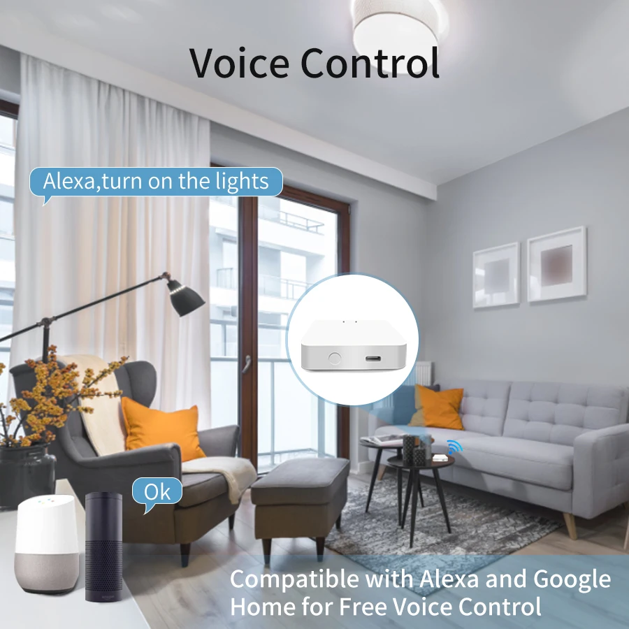 ZigBee Hub Tuya puerta de enla - Smart Home Hub Ikea reseña y precio