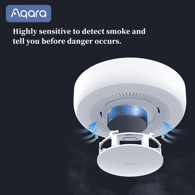 Aqara-Sensor Detector de humo  - Smart Home Zestaw reseña y precio