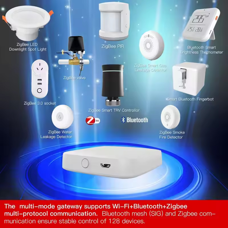 MOES Tuya ZigBee3.0 Smart Hub, - Smart Home Hub Ikea reseña y precio