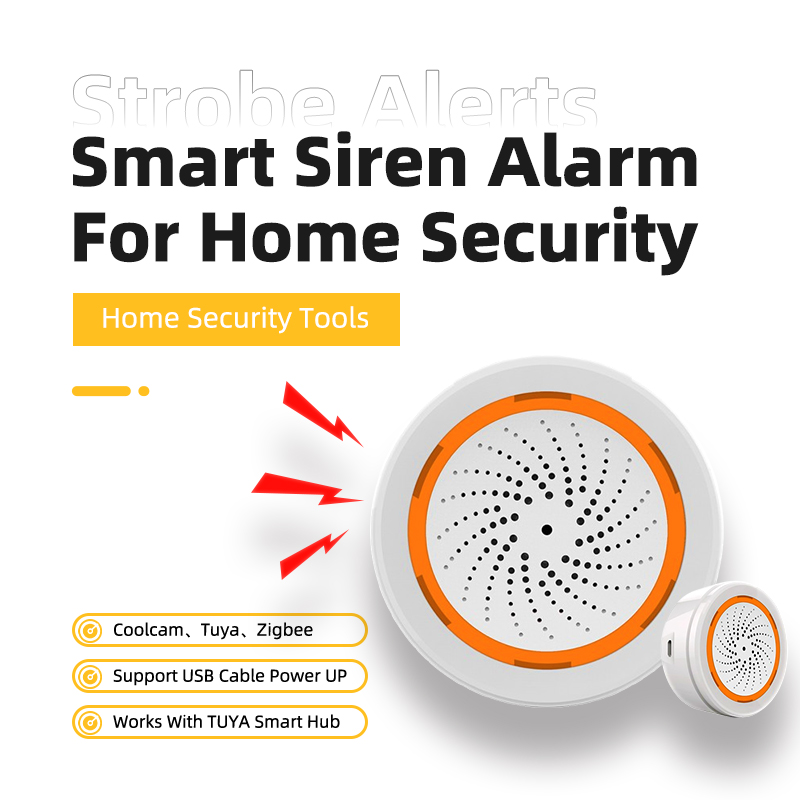 Coolcam Tuya Zigbee, sirena in - Smart Home Nas reseña y precio