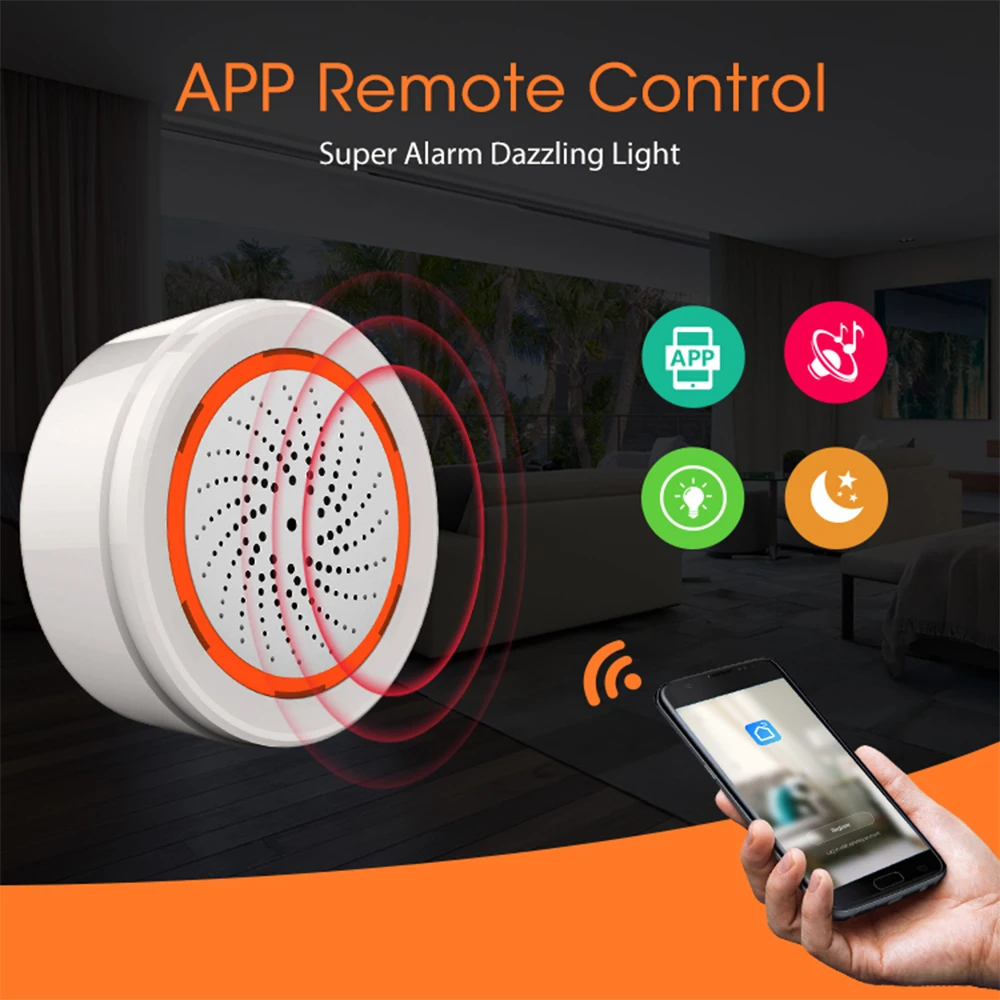Coolcam Tuya Zigbee, sirena in - Smart Home Nas reseña y precio