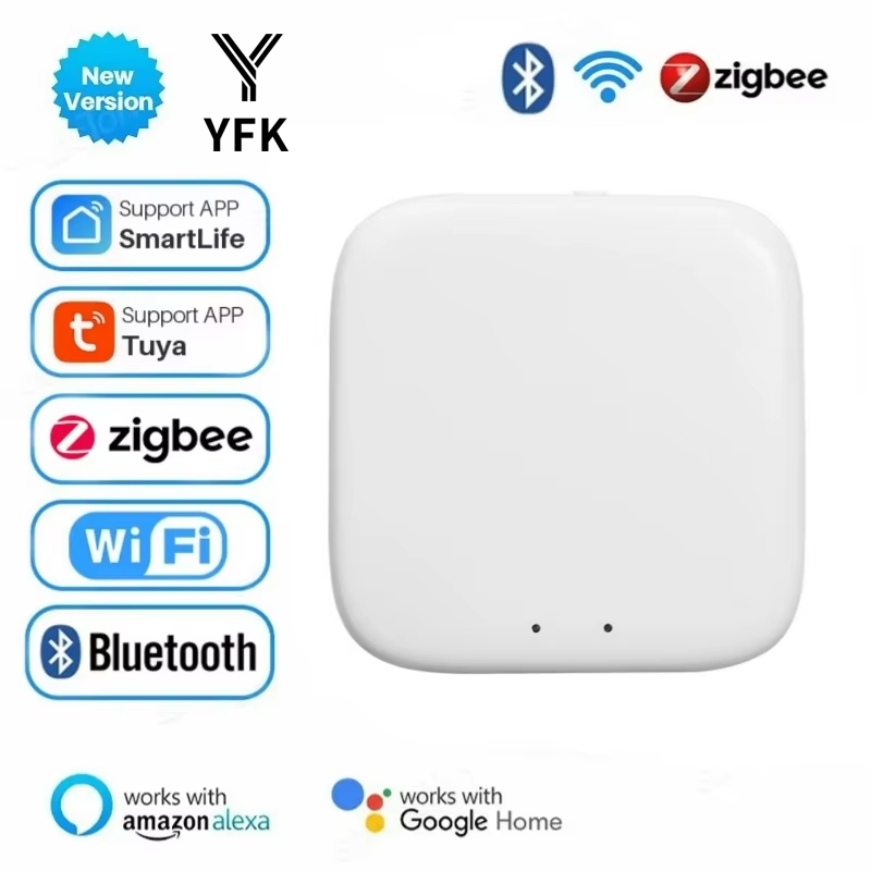 YFK Zigbee Gateway Hub Tuya Sm - Smart Home Hub Ikea reseña y precio