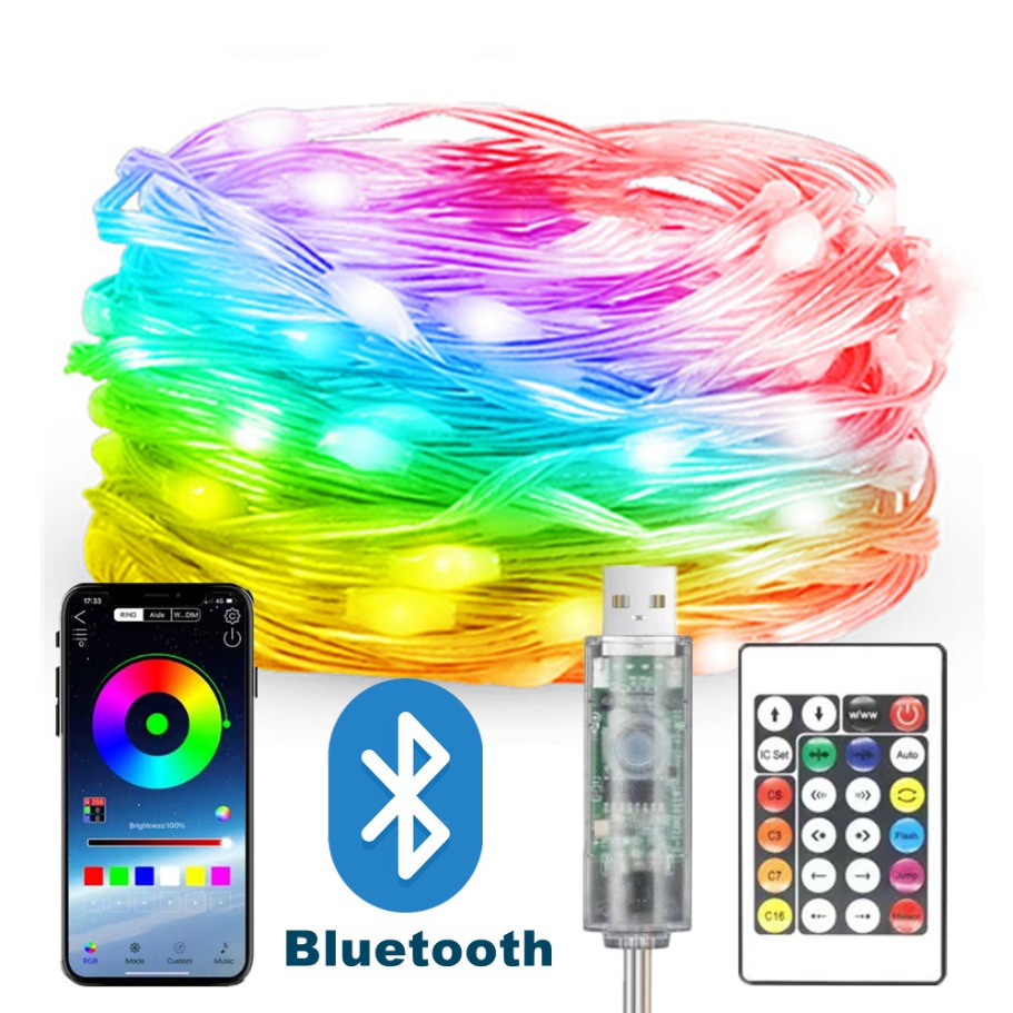 WS2812B Cadena de luz LED inte - Smart Home Decor reseña y precio