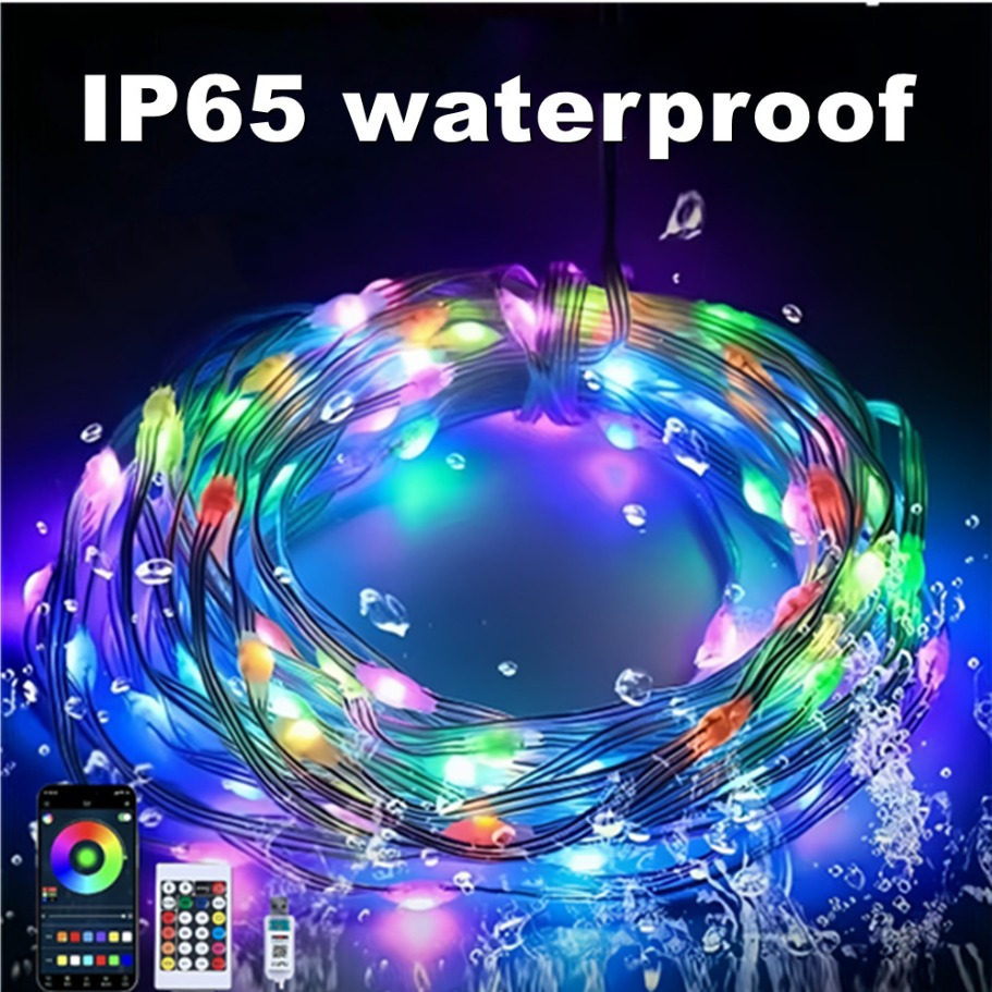 WS2812B Cadena de luz LED inte - Smart Home Decor reseña y precio