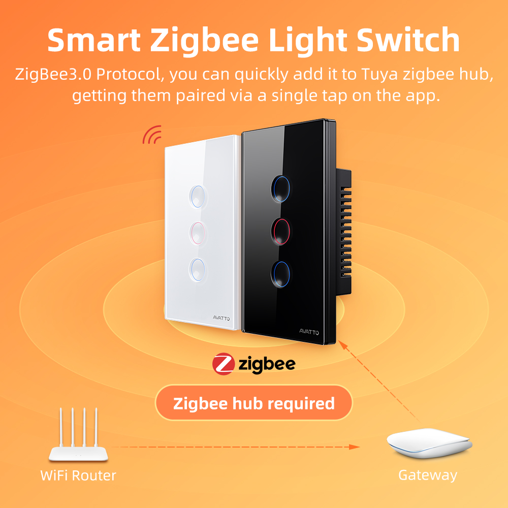 AVATTO Interruptor de Luz Inte - Smart Home Z Wave reseña y precio