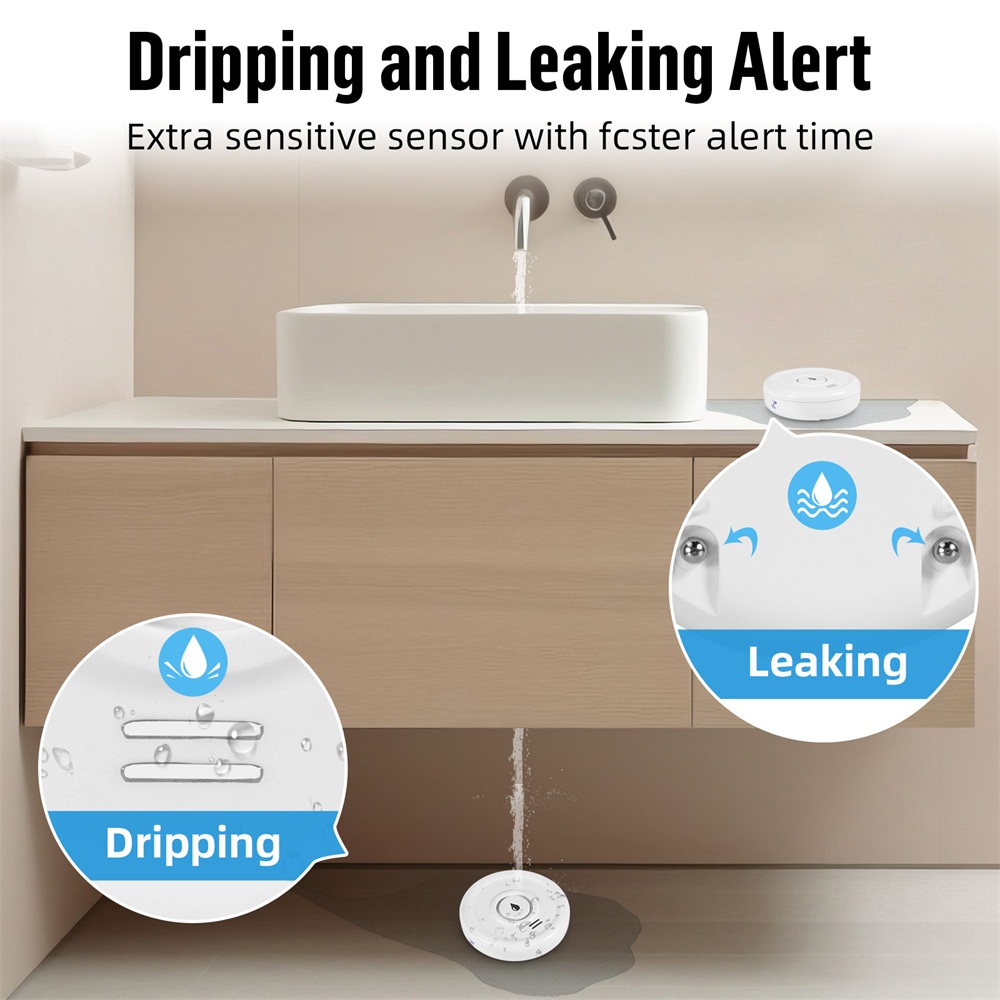 Fuers-Detector de fugas de agu - Smart Home Ecosystems reseña y precio