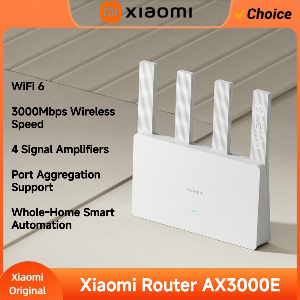 Router WiFi 6 Xiaomi AX3000E,  - Smart Home Zestaw reseña y precio