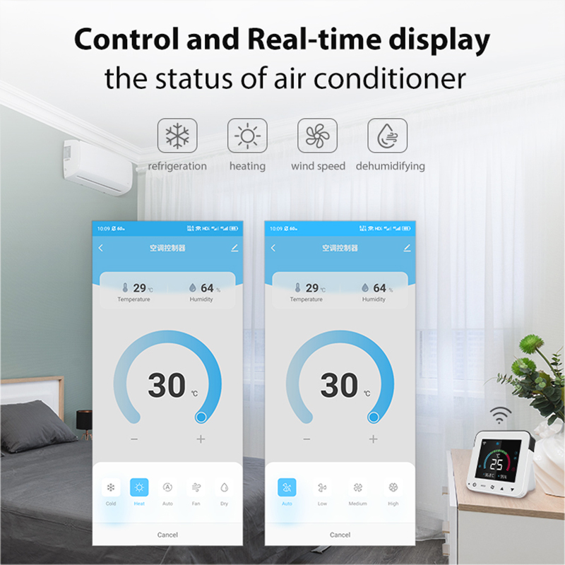 Controlador de aire acondicion - Smart Home Nas reseña y precio