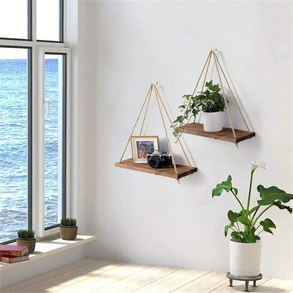 Estante Colgante de Madera, Es - Smart Home Decor reseña y precio