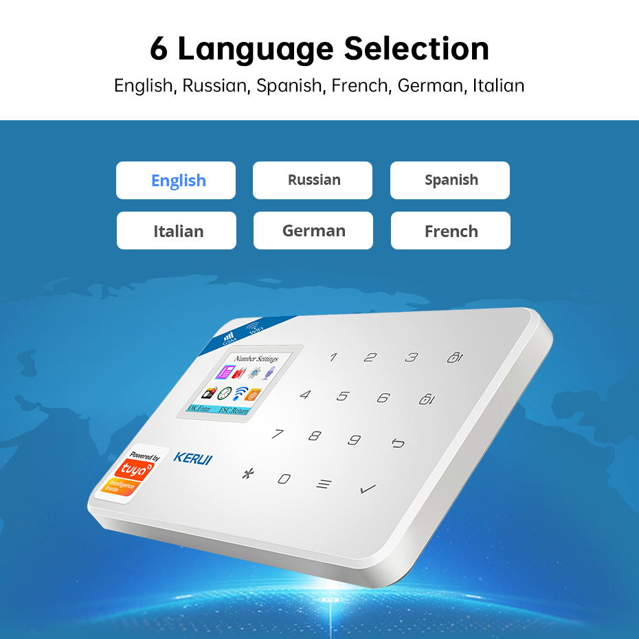 KERUI-sistema de alarma W181,  - Smart Home Ecosystems reseña y precio