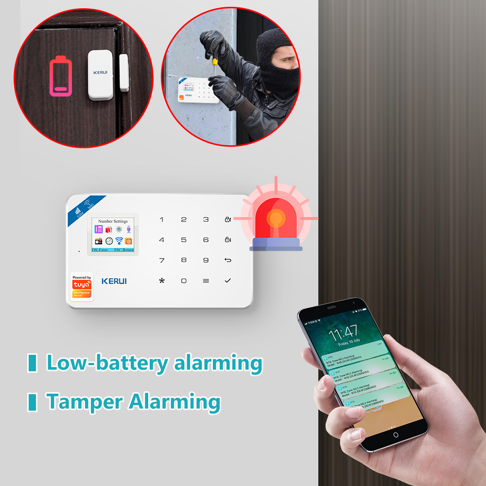 KERUI-sistema de alarma W181,  - Smart Home Ecosystems reseña y precio