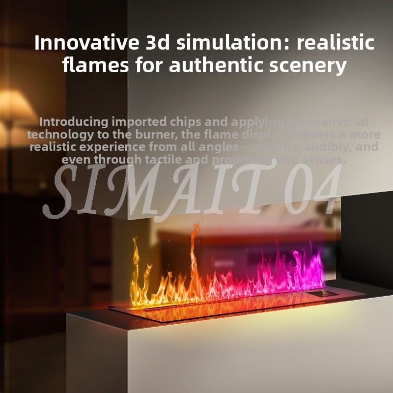 Chimenea atomizadora 3D, humid - Smart Home Decor reseña y precio