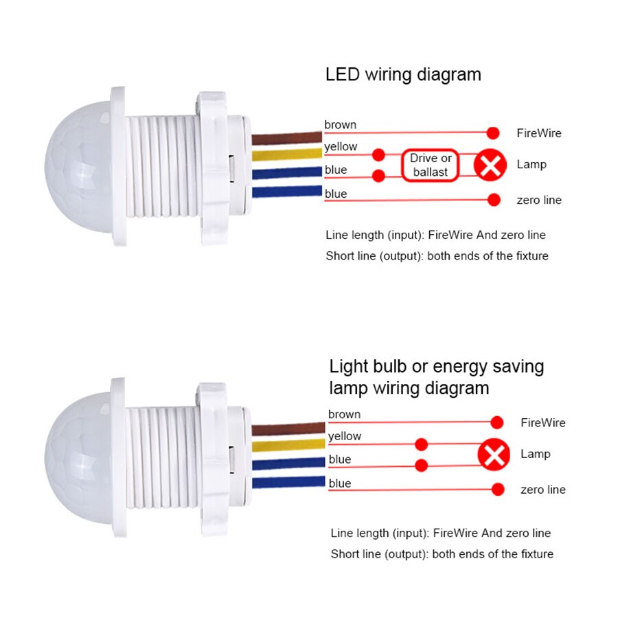 Sensor inteligente AC 110V 220 - Smart Night Light reseña y precio