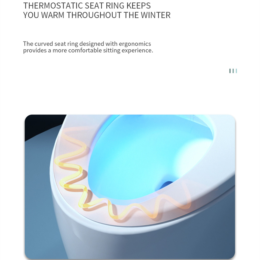 Inodoro Inteligente con Asient - Smart Night Light reseña y precio