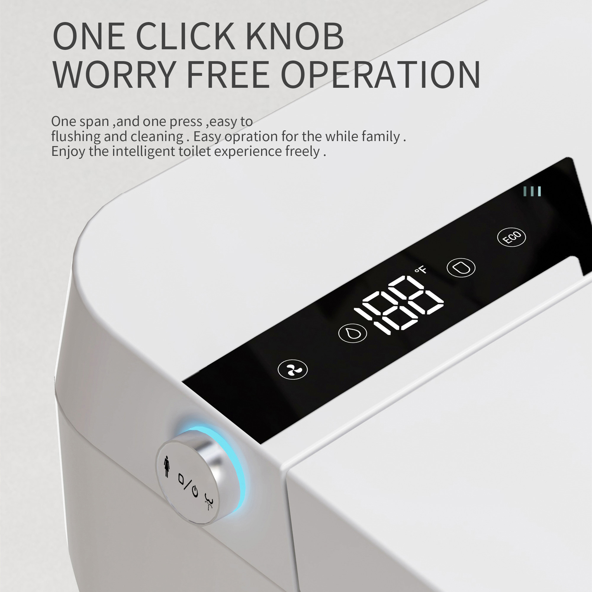 Inodoro Inteligente con Asient - Smart Night Light reseña y precio