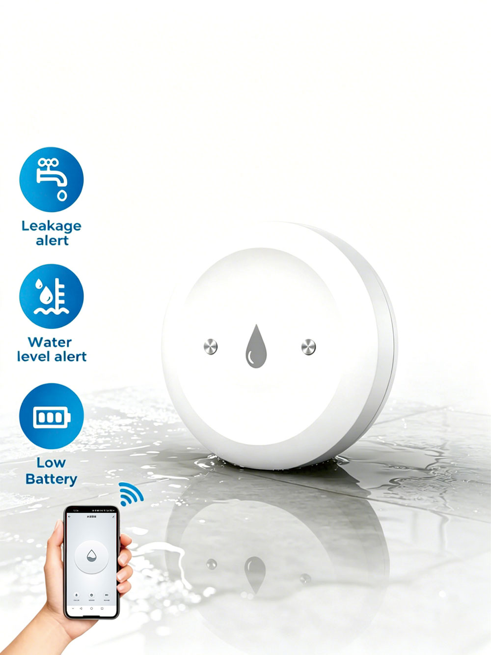 Sensor Inteligente de Fugas de - Smart Home Ecosystems reseña y precio